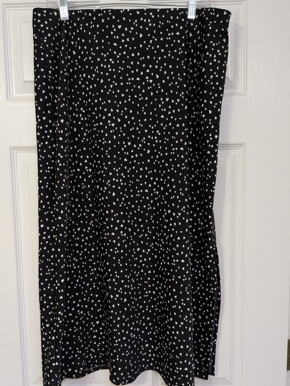 a new day black slip skirt